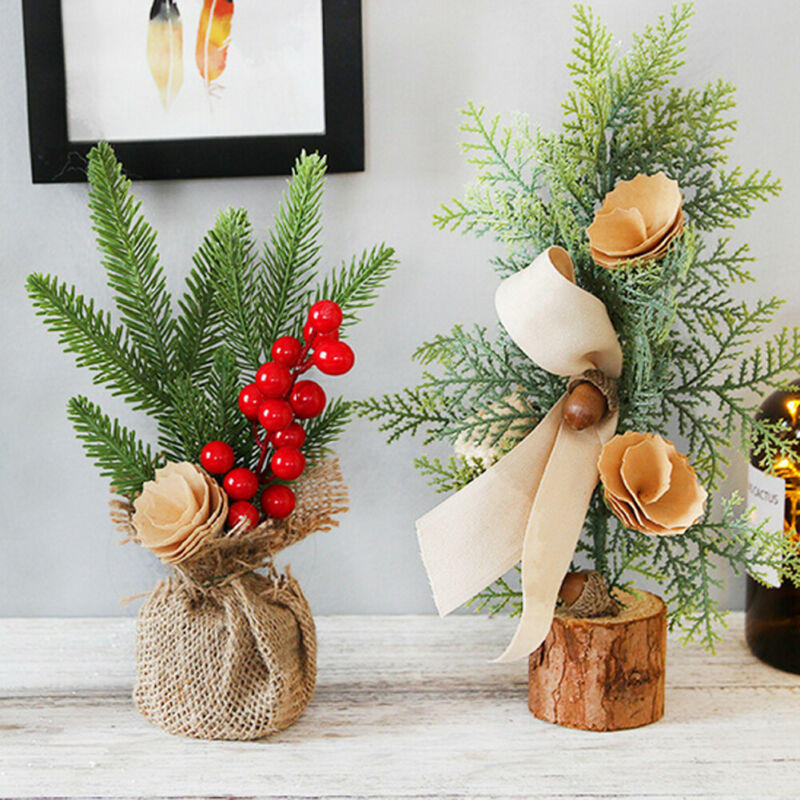 

2019 Fashion Hot Sales Durable Artificial Christmas Tree Decorations Festival Tabletop Mini Xmas Trees