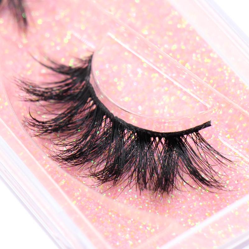 

LEHUAMAO Makeup Mink Eyelashes 100% Cruelty free Handmade 3D Mink Lashes Full Strip Lashes Soft False Eyelashes Makeup