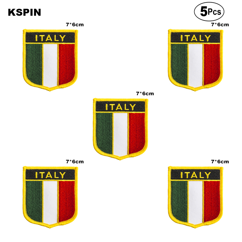 ITALY ITALIA SOCCER CALCIO FOOTBALL USA FLAG PATCH patches backpack IRON ON SEW