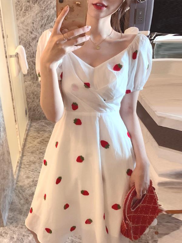 

Sexy Party Summer Dress 2020 Vintage Elegant Mini Dress Women Clothes Ladies Dresses Korean White Vestidos RS596630682281