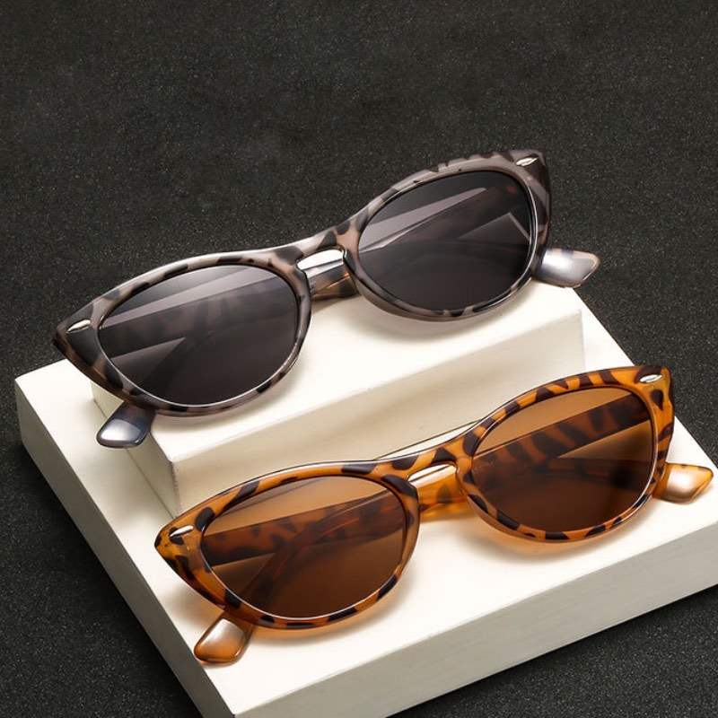 

Men Women cat eye Sun Glasses UV Protection Outdoor beach summer Sport Retro Sunglasses Vintage full frame eyewear 3323