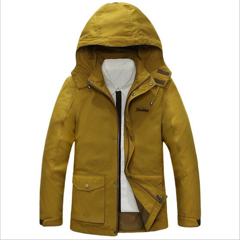 

New Men's Jacket Plus 3XL size Loose cotton Men New Spring mens Casual Coats warm Jackets
