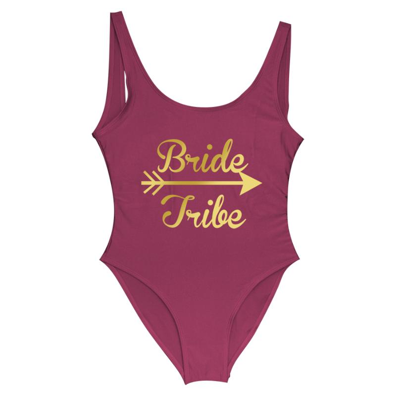 plus size bride tribe swimsuit