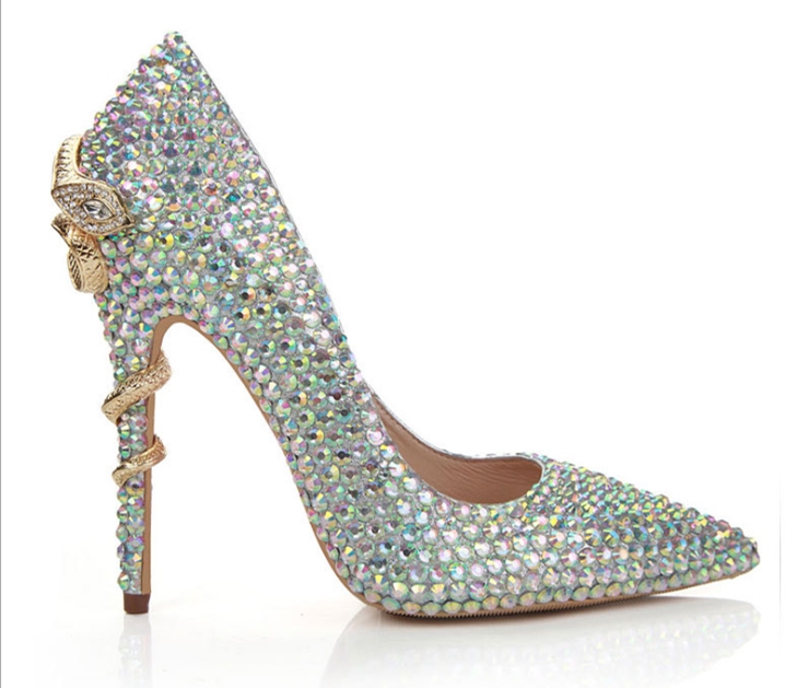 shoe show silver heels