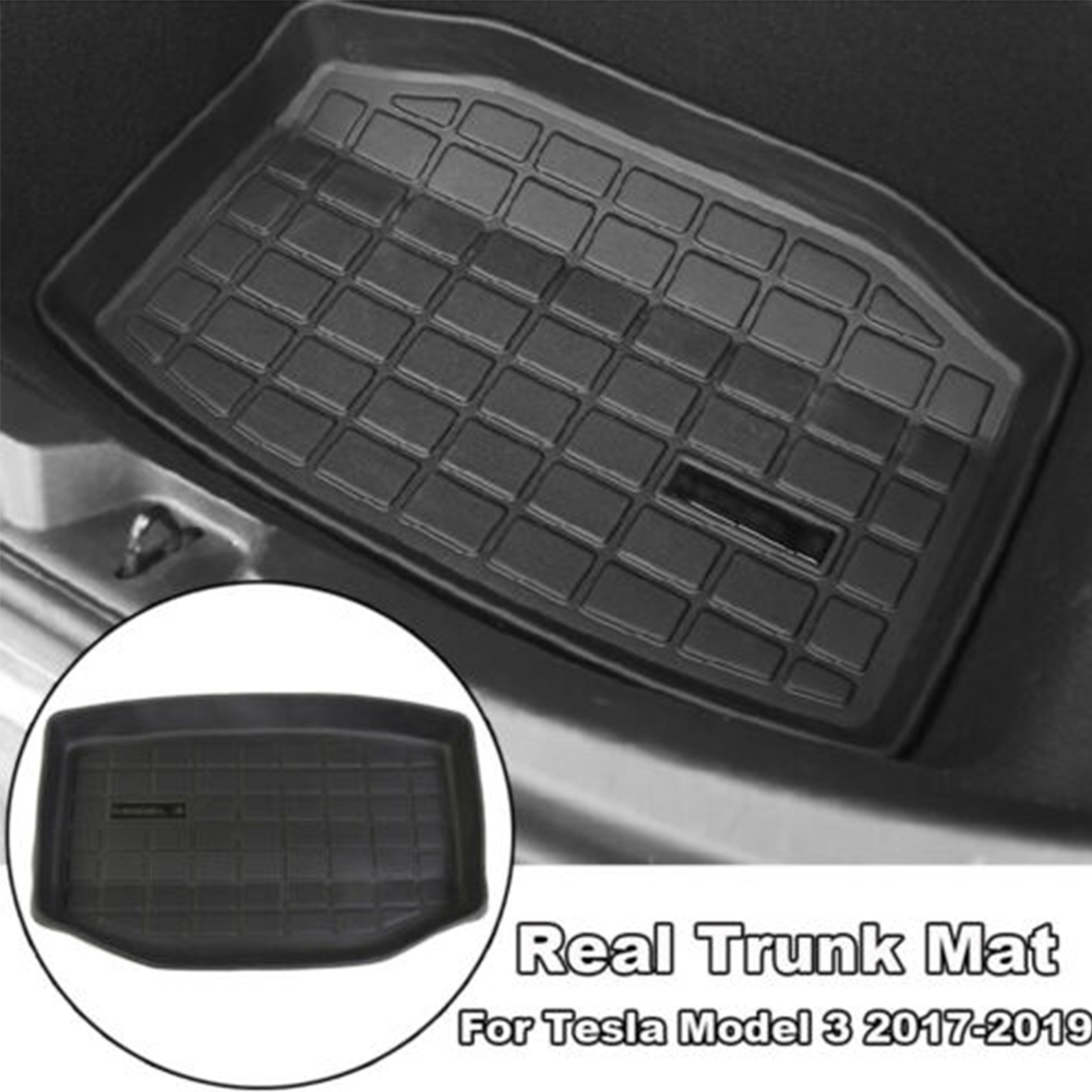 Hot Sale 1pcs Leather Car Boot Liner Rear Trunk Pretect Mat Trunk Tray Trunk Cargo Liner Mat Cargo Tray Floor Mat Custom Fit for Cadillac SRX 2013 2014 2015 2016 2017 2018 2019
