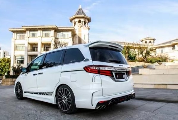 

For Odyssey Spoiler 2016-2018 Honda Odyssey ABS plastic Material Car Rear Wing Color Rear Spoiler