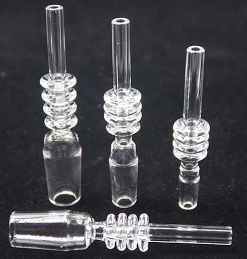 

Cheapest Quartz Nail Tips Domeless 100% Quartz Nails 10mm 14mm 18mm For Bubbler Dab Rig vs titanium Ceramic nail Tip