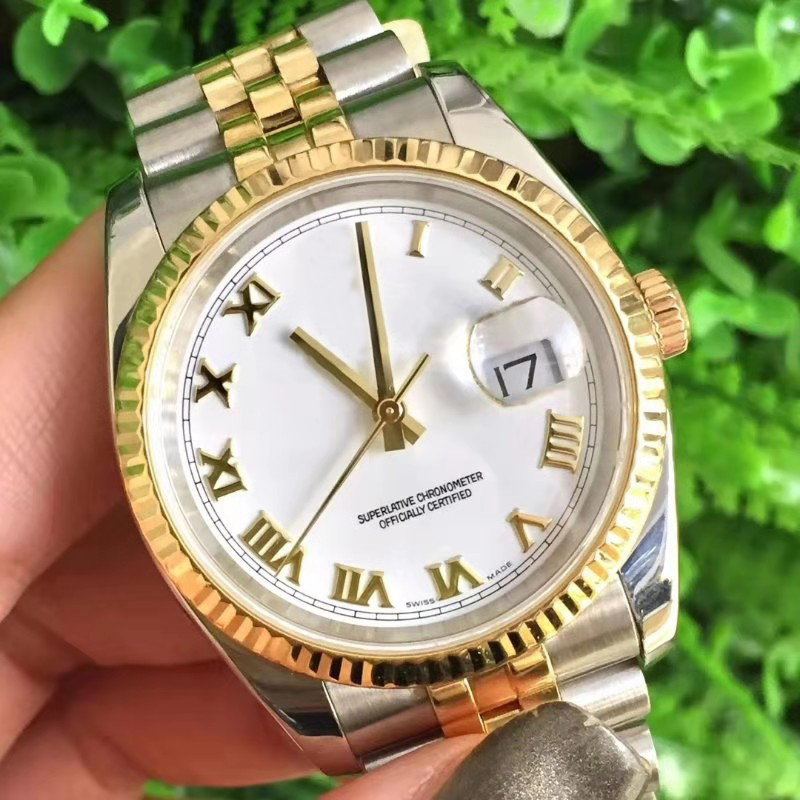 

Top High Quality multicolor Men's Watch Watches 36mm 126333 126231 126233 Jubilee Bracelet ETA 2813 Movement Automatic Men's WatchES, White