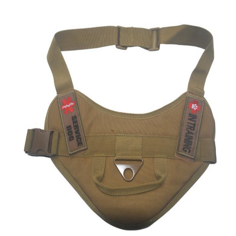 

Tactical Hunting Dog Small Vest K9 Harness Training Pets Vest Water-Resistant Training Harness For Service Dog