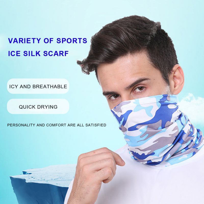 

Unisex Windproof Bandana Scarf Sports Arm Antiperspirant Hiking Scarves CyclingTowel Elastic Force Neck Scarf Headband