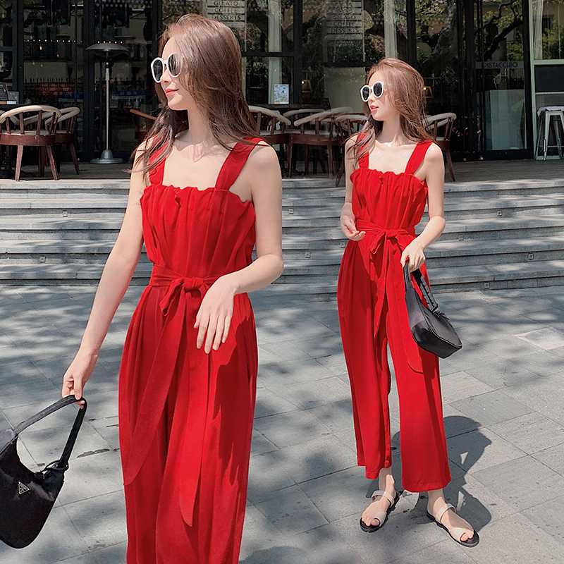 

608# 2020 Maternity pants summer Stylish Sweety Maternity Trousers, Red