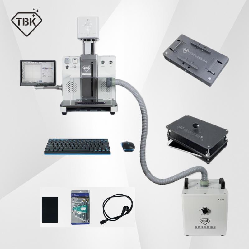 

TBK-958C MINI printer CNC Laser Engraving Machine LCD Laser Repair Machine For 11 X XS XSMax 8 8+ Back cover removing