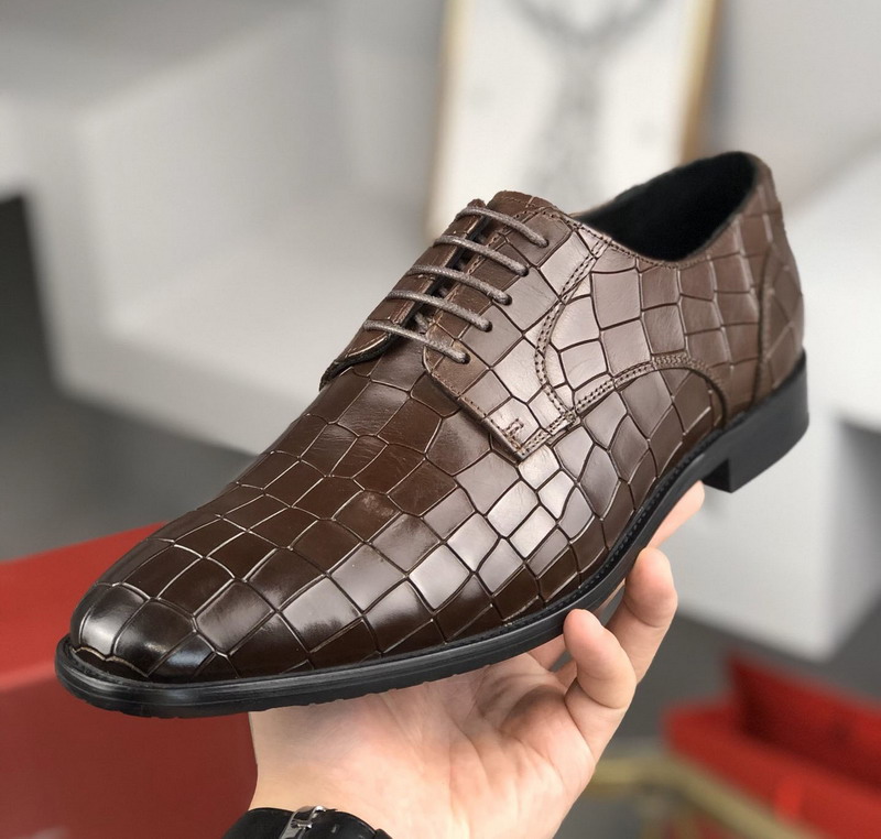 

New Mens Pointed Toe Dress Shoes Top Quality Black Brown Genuine Leather Wedding Loafers Men Lace Oxford Shoes With Box 38-45 Free Shipping