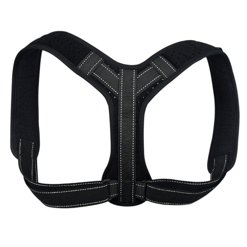 

Hot HG-Posture Corrector, Unisex, Adjustable Posture Correction Strap Improve Straight Back Bulge and Uncomfortable Posture, Black