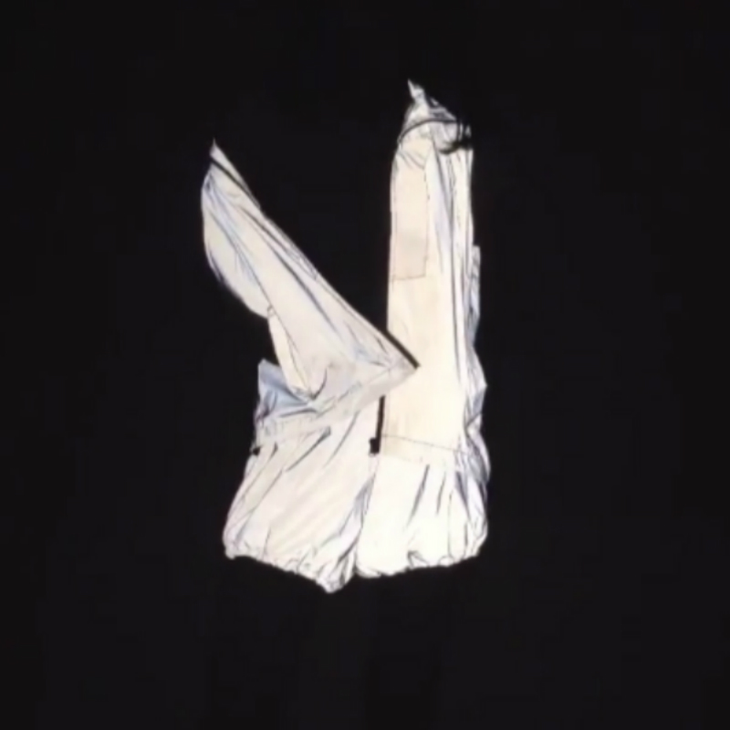 

Reflective Shorts Women Wide Leg Jogger Hot Short with Drawstring Running Sport Summer Gray Casual Loose Fit Night Safe Clothes, Only shorts