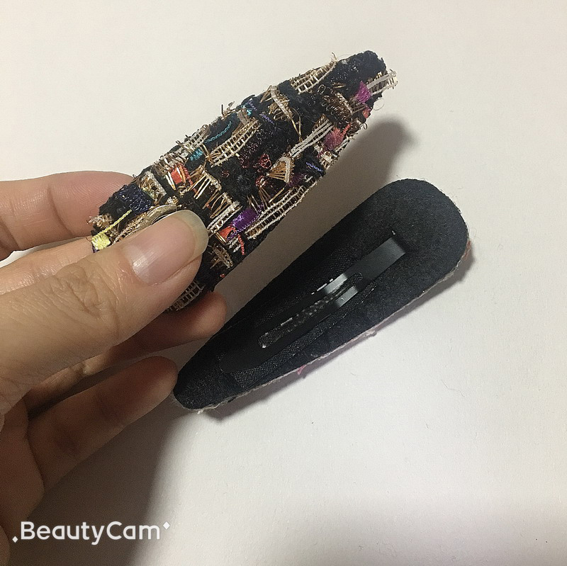 

Colorful cloth BB clip C hair clip side clip for ladies collection luxurious items design hair accessories party gift