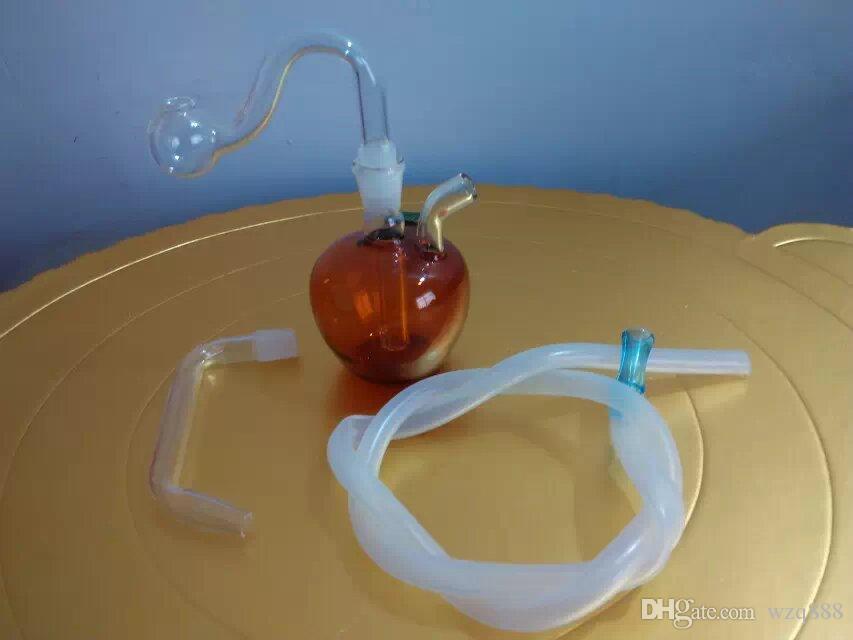 

Apple hookah Wholesale Glass Hookah, Glass Water Pipe Fittings, Free Shipping
