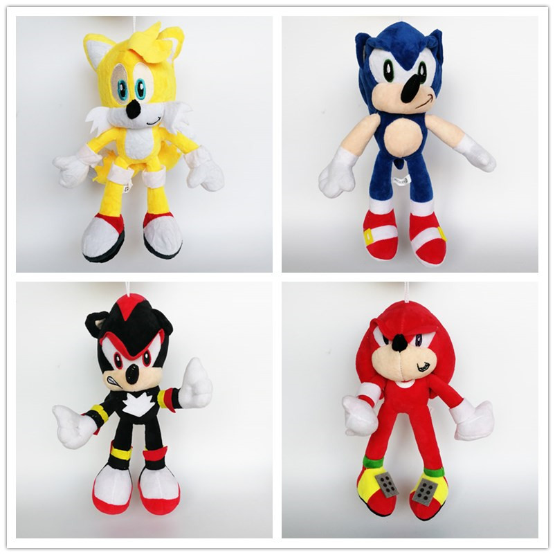 

New arrival 100% Cotton Sonic The Hedgehog Movies Plush Toys Soft Stuffed Toy For Gifts, As picture