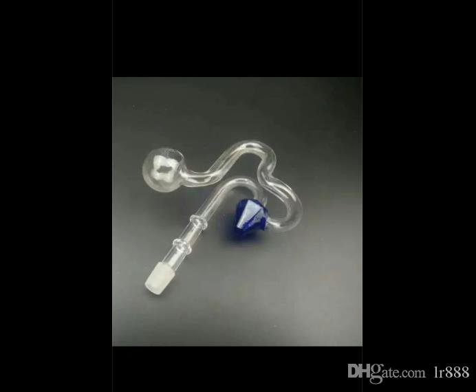 

Diamond pot Wholesale Glass bongs Oil Burner Glass Water Pipes Oil Rigs Smoking Free