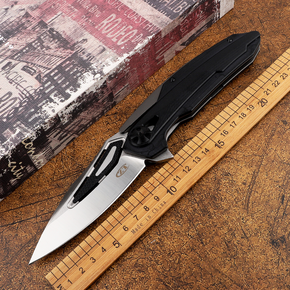 

New ZT zero error ZT0999 folding knife ball D2 blade G10 handle survival outdoor tactical hunting EDC outdoor survival pocket tool