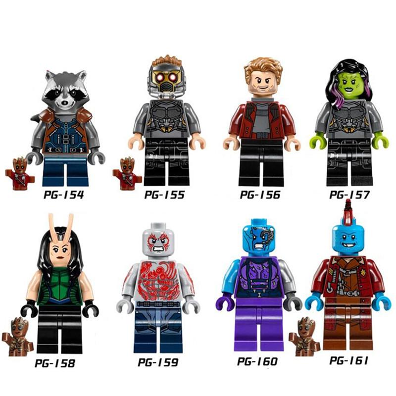 Single Sale Zen Whoberis Gamora Action Figure Building Blocks
