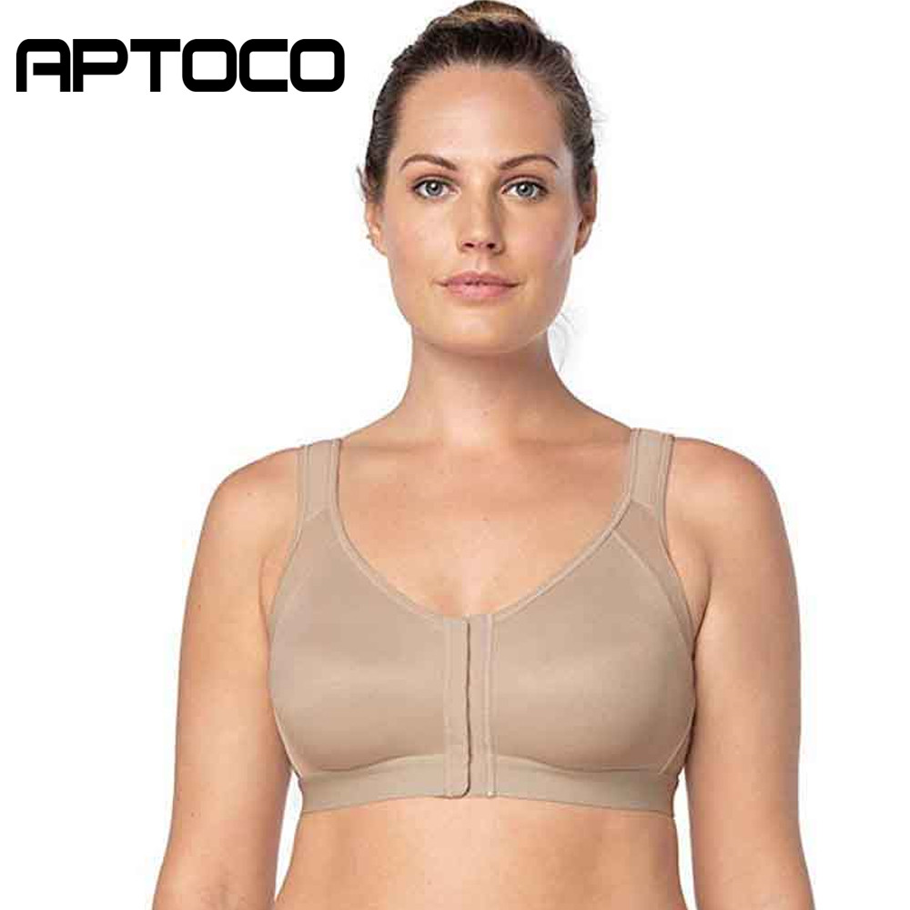

Women Posture Corrector Lift Up Bra X-bra Breathable Yoga Underwear Shockproof Running Sports Support Fitness Vest Bras -2XL, Beige