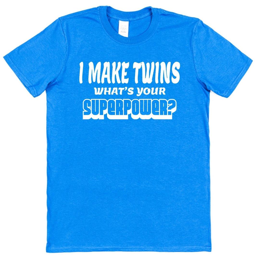 funny twin shirts for dad
