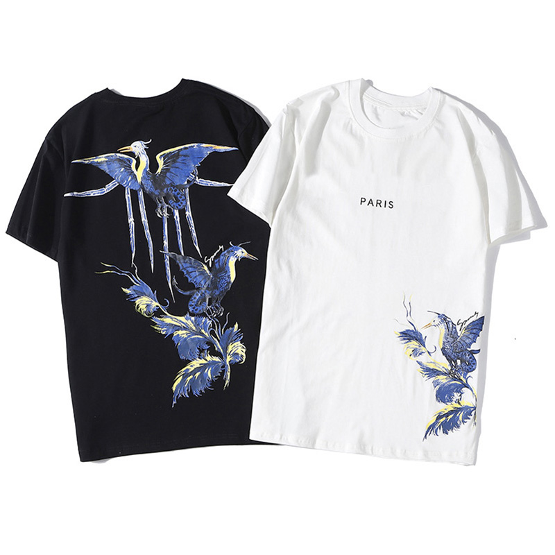 

New Mens T Shirts Mens Printed Stylist T Shirts Men Women High Quality Breathable Short Sleeves Tees 2 Colors, White;black