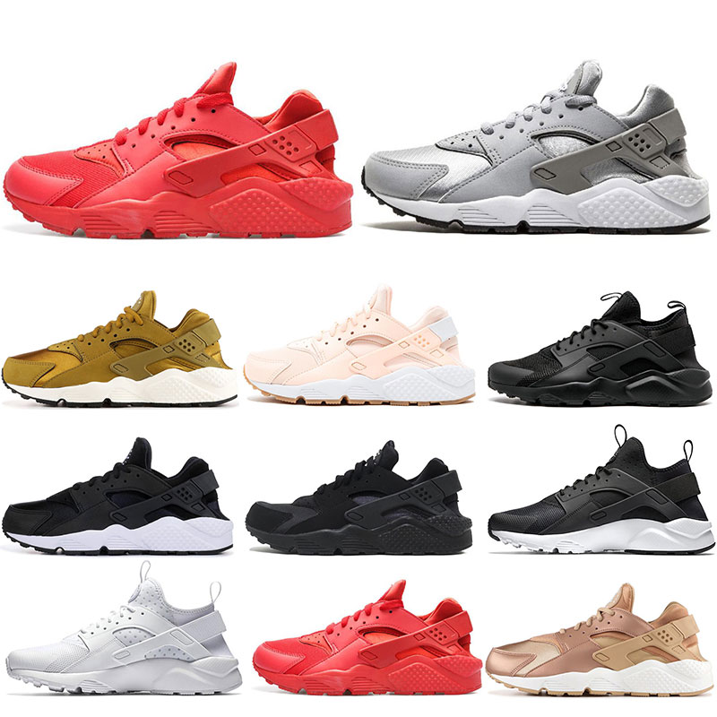 nike huarache mujer rojos