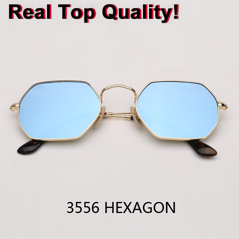 

Shades Metal Hexagon 3556N Women Glasses Stylish Square Men Hexagonal Hombre Retro Fashion Gafas De Eyewear UV400 Sun Sol Sunglasses Sm Qpcc, White;black