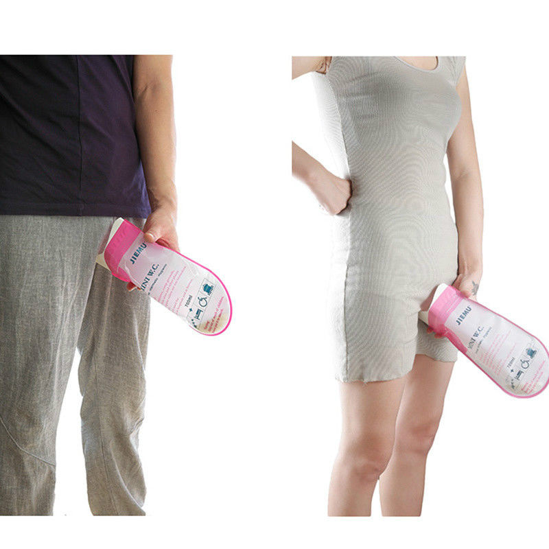 10pcs Disposable 600CC Urine Bags Storage Bag Car Outdoor Emergency Toilet UK