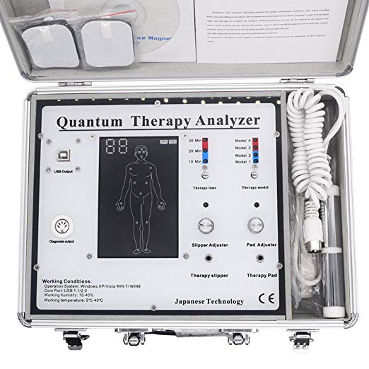 

Quantum Therapy Analyzer Massager 2022 New 54 Reports 5 in 1 Magnetic Resonance Health Body Analyser Electrotherapy acupuncture electrode TENS treatment