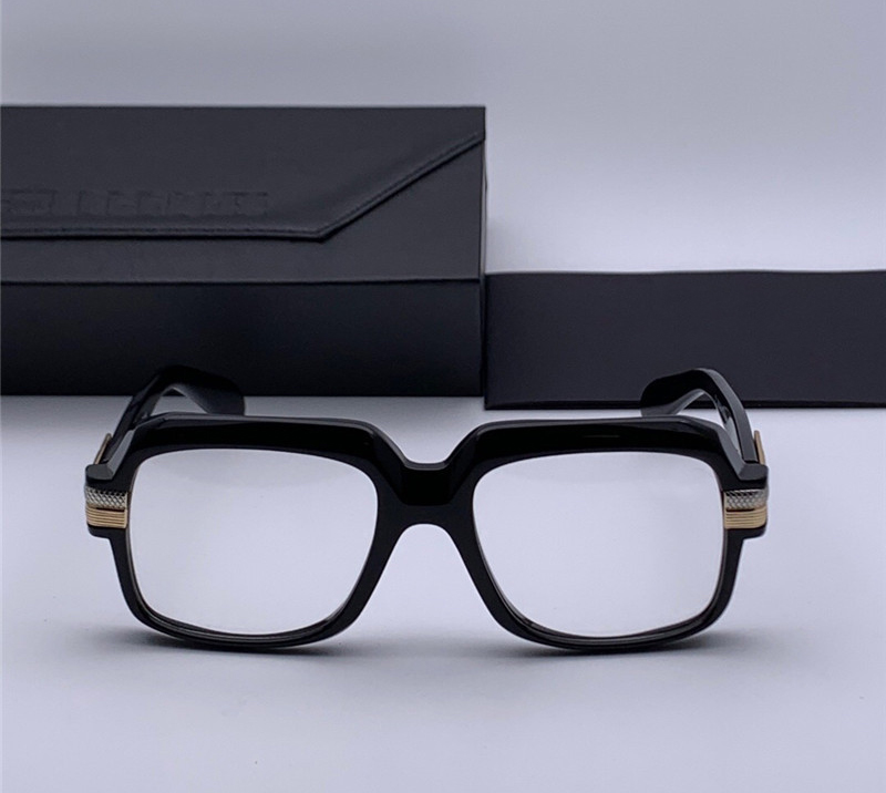 

Legends Vintage Black/Gold Square Eyeglasses Glasses 607 Sun unisex Sunglasses Shades New with box