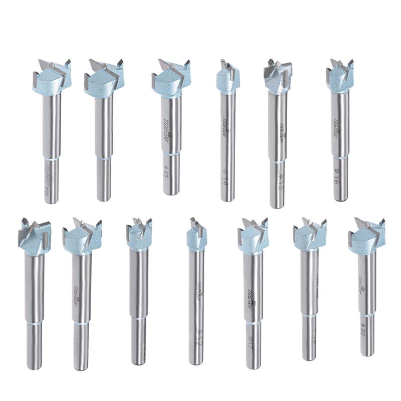 

uxcell 1Pcs Hinge Boring Forstner Drill Bit with 10mm Round Shank to Drill Precise Flat Bottom Holes No Chipping Soft Wood