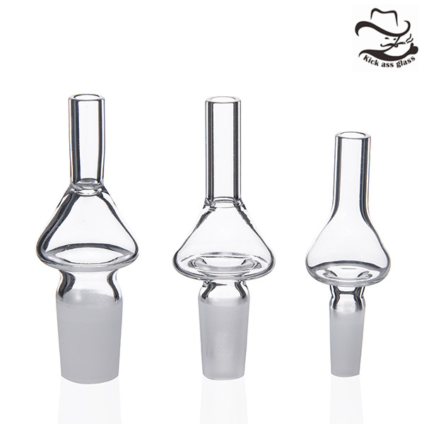 

Quartz Tip for Nectar Collector Kit 10mm 14mm 18mm Male Joint Mini NC Slider Smooth Hit straw Dab Rig 128