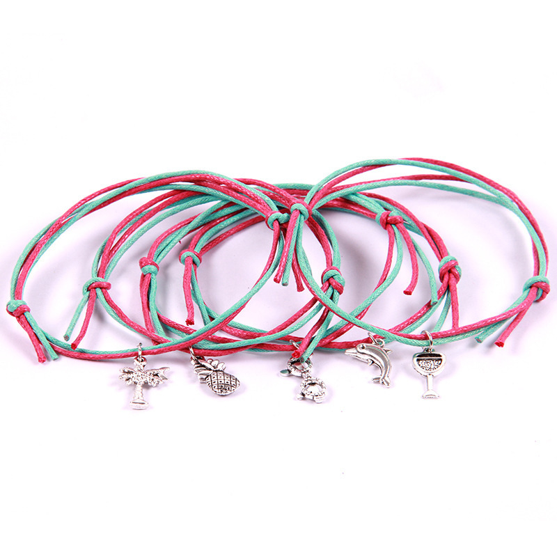 

Weave Bracelet Seaside On Vacation Style Group Combine Suit Bracelet Children Gift