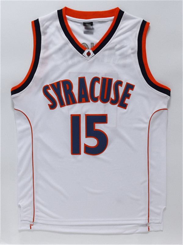 

CAA Men Youth women Vintage Anthony University White Grey Jerseys College basketball Jersey Size or custom any name or number jersey