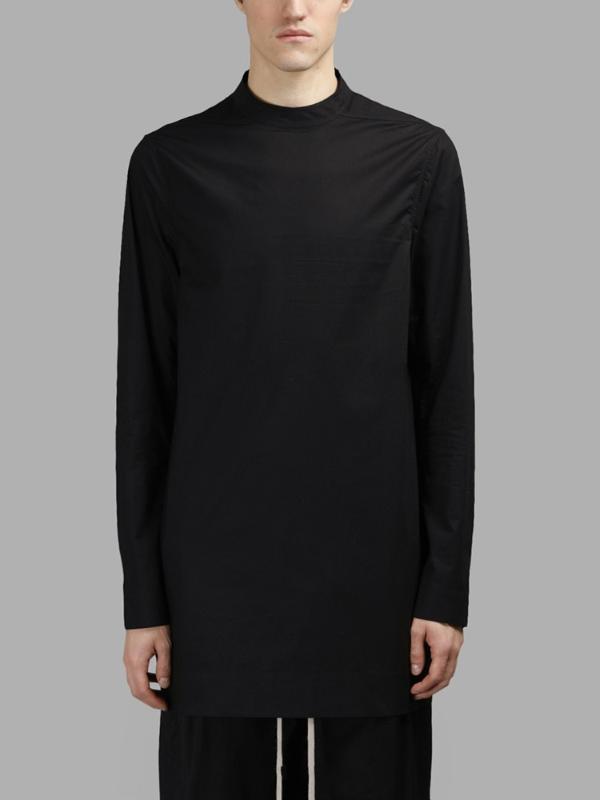 

New men' clothing Hair Stylist GD Show style Simple minimalism and self cultivation Shirt plus size costumes, Black
