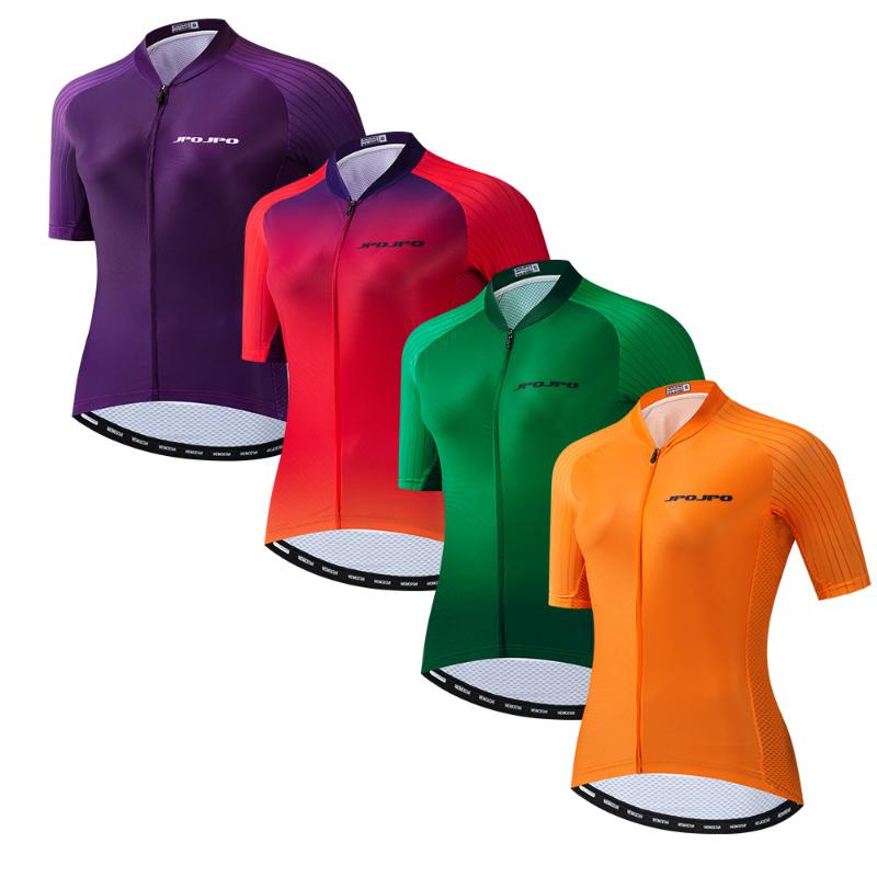

Cycling Jersey Women Purple Mtb Bike hombre Cycle Shirt Clothing MTB Female Bicycle Clothes Red Green Orange, Cd2352