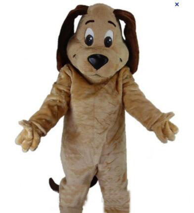 

2019 Factory sale hot\TAN DOG MASCOT HEAD Costume Animal Theme Costumes free shipping, As pic