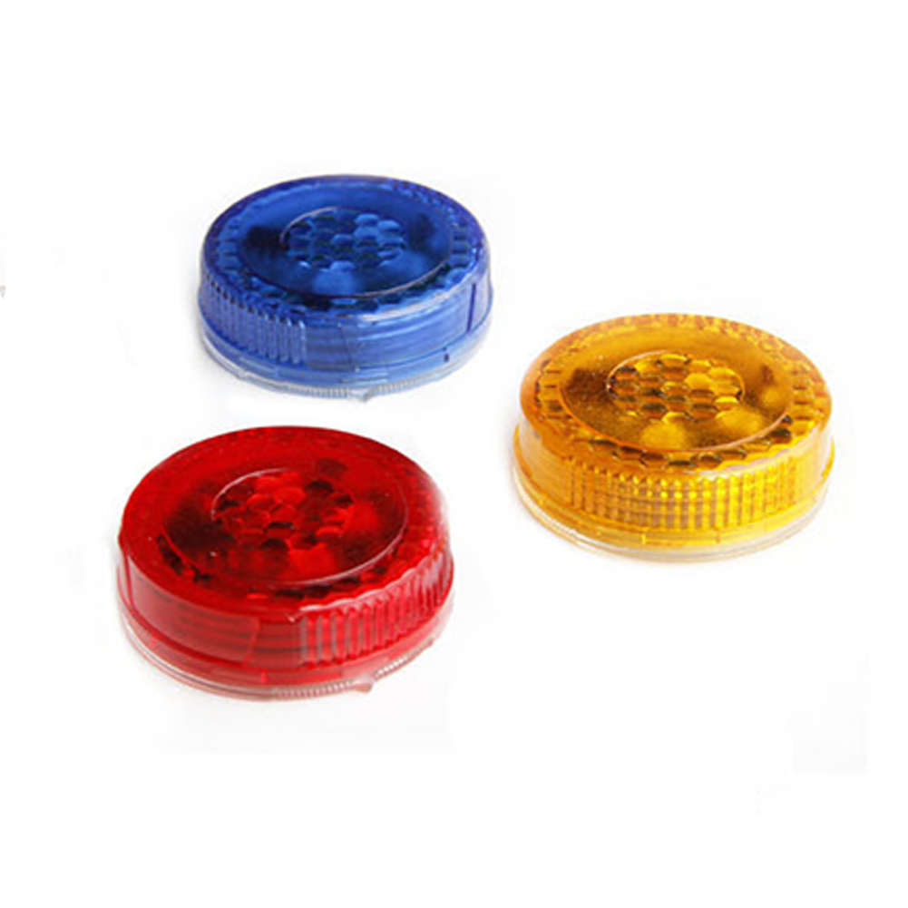 

Wireless Anti-collision UV Magnetic Induction Universal Easy Installation Plastic Flashing Signal Waterproof Durable 2PCS, As pic