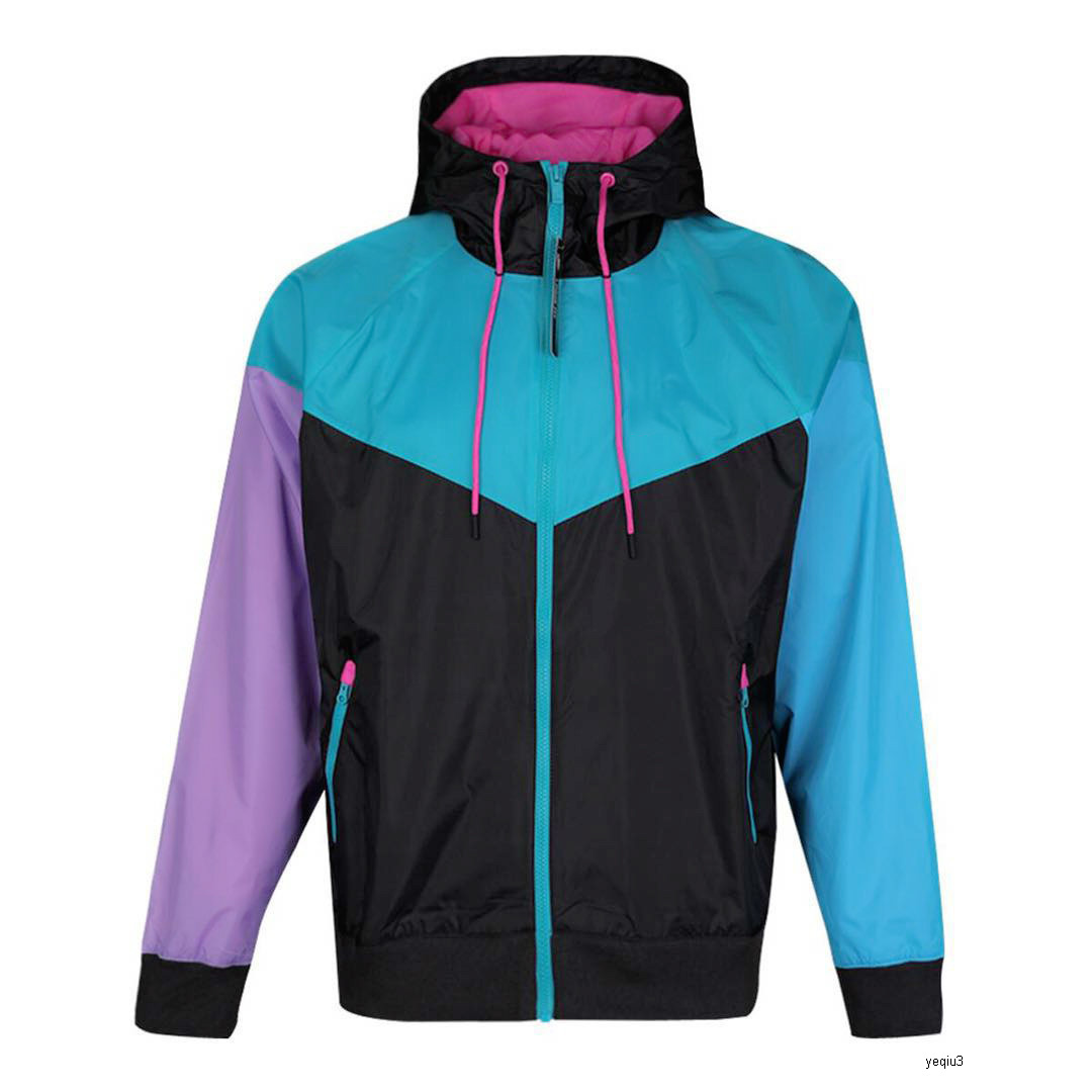 mens designer jackets windbreaker trucksuit J6 hoodies sport jacket windrunner sweatsuits zipper fashion brand high quality hot S-2XL