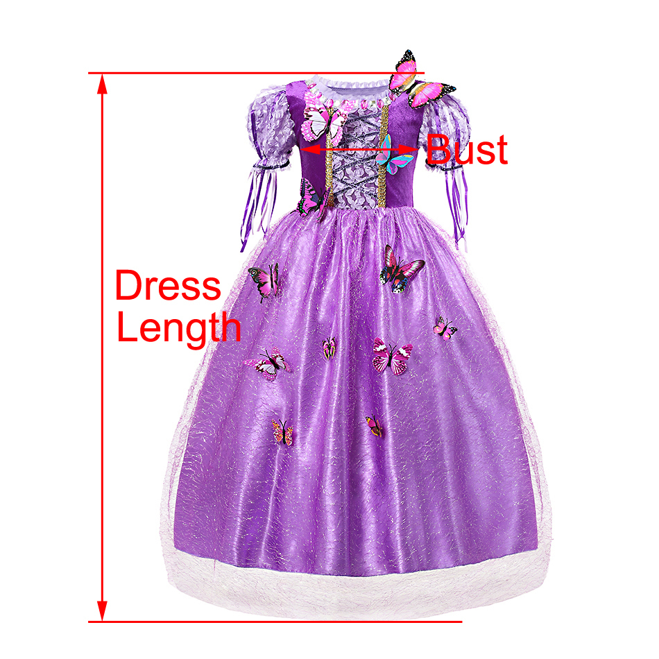 tangled princess dress