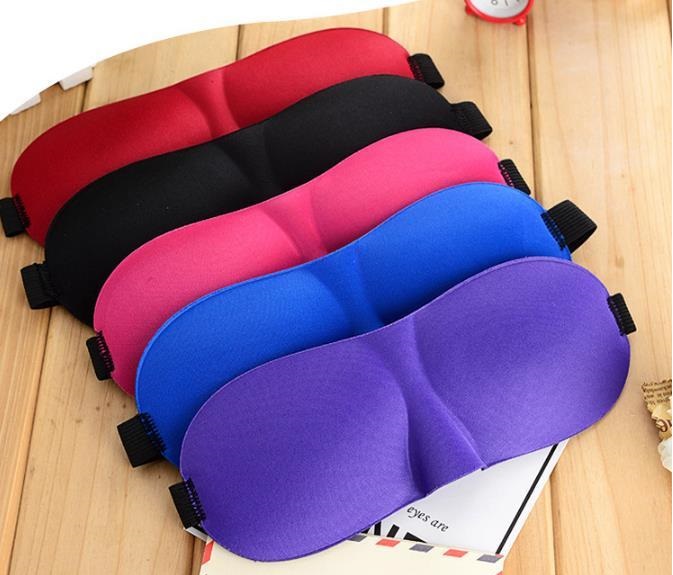 

Travel 3D Eye Mask Sleep Soft Padded Shade Cover Rest Relax Sleeping Blindfold