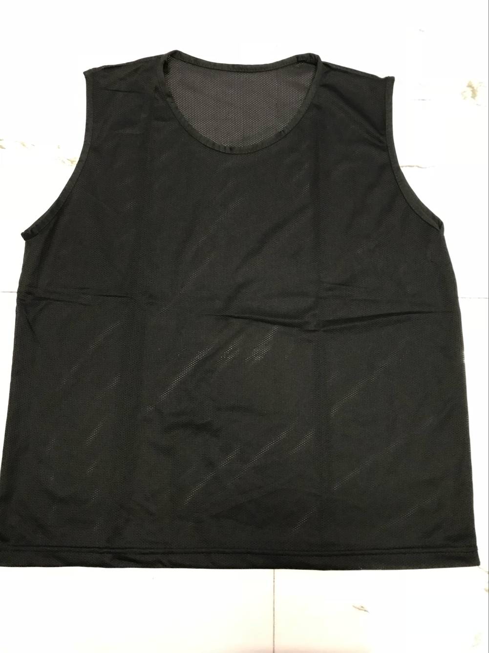 camisa de malla negra hombre