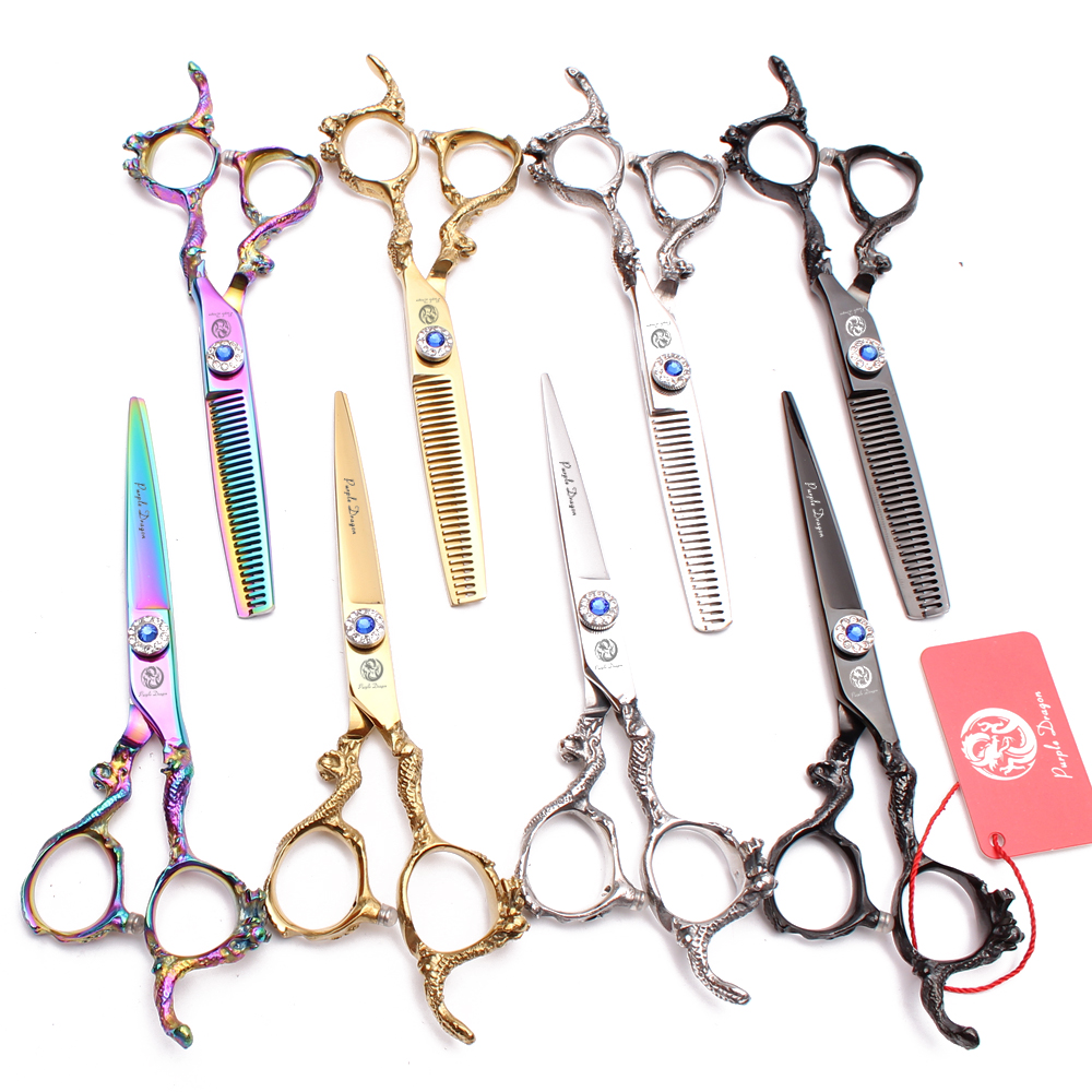 

Hair Cutting Scissors Razor Wire Blade Z9003 5.5" 440C Straight Shears Thinning Shears Barber Hairdressing Scissors Professional Scissors