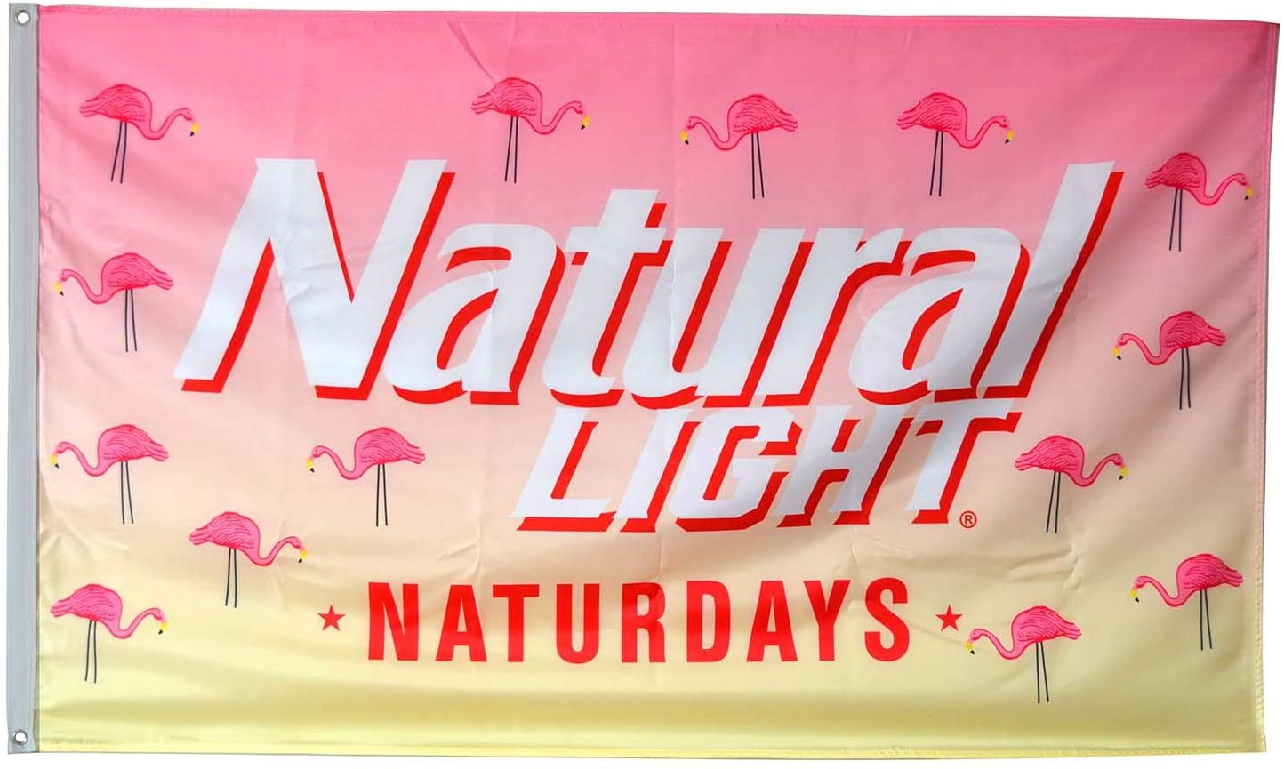 

Naturdays Natural Light Banner Flag Pink 3x5FT 150x90cm Printing 100D polyester Decoration Flag With Brass Grommets Free Shipping