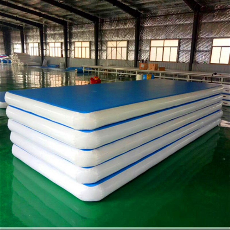 

400x100x20cm inflatable air track air floor mats tumble track gymnastics cheerleading mat trick pad for home use