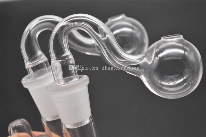 

14mm 18mm male female clear thick pyrex glass oil burner water pipes for oil rigs glass bongs thick big bowls for smoking