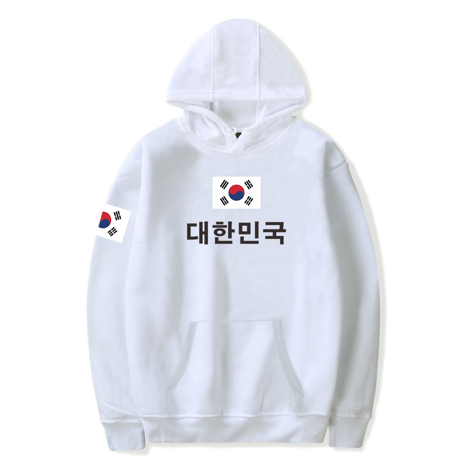 

New Fashion South Korean National Flag Pringitng Pullover Sweatshirt 4XL Plus Size Hoodies Republic Of Korea Flag Clothes T200103, Navy blue